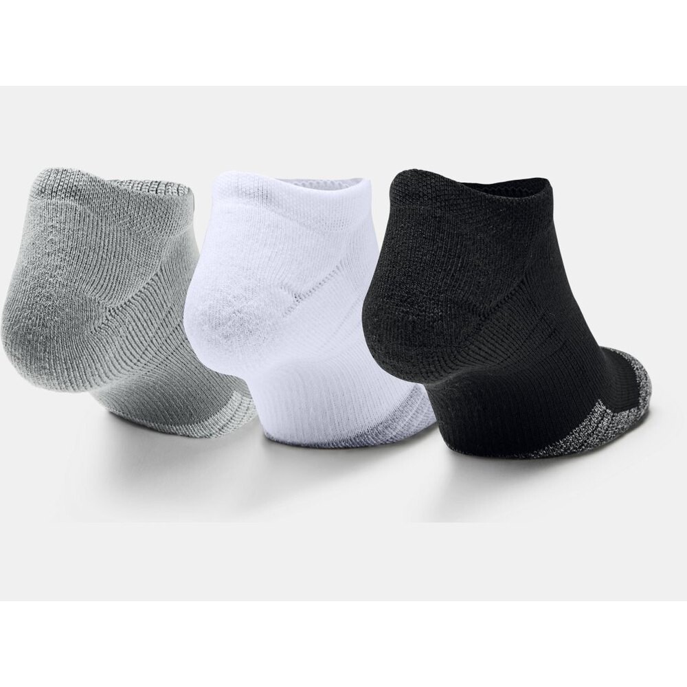 

Носки Under Armour Set Of 3 шт Of Heatgear No Show, серебряный
