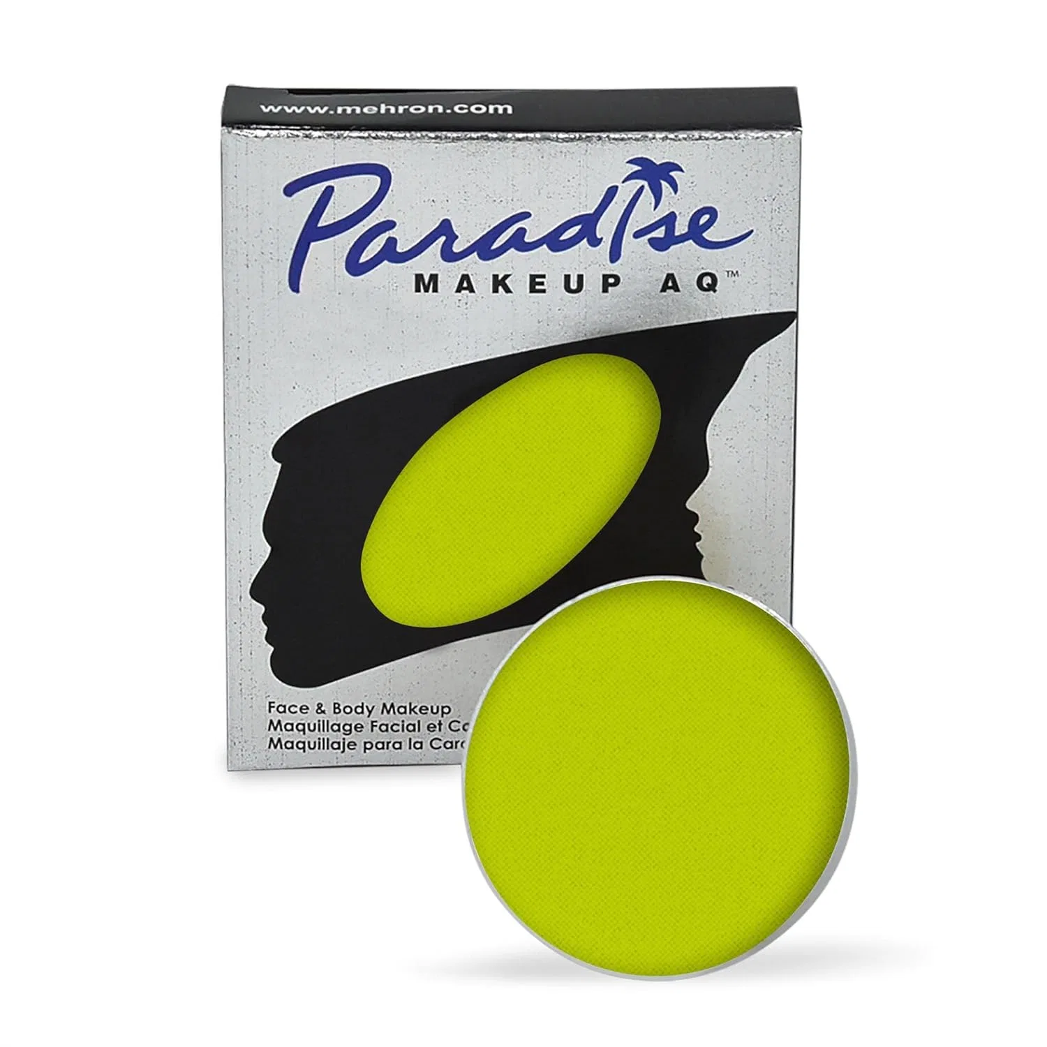 Сменный блок грима Mehron Paradise Makeup AQ Lime, 7 г Mehron, Lime