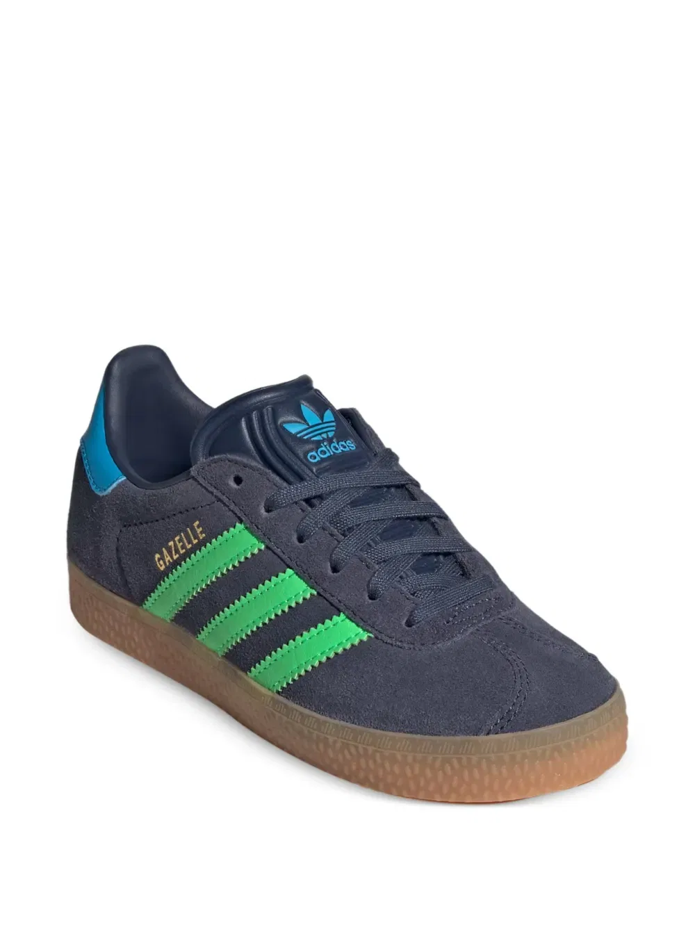 Полосатые кроссовки Gazelle Adidas Kids, синий