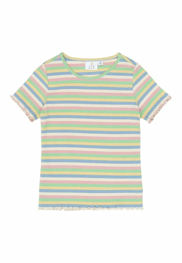 Футболка с принтом tnstella The New, Multi Striped