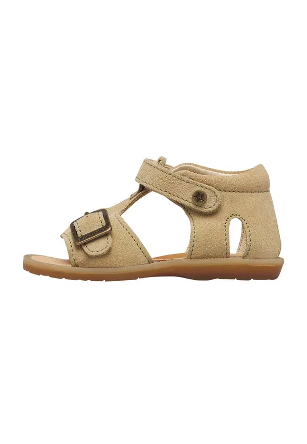 Сандалии Quarzo baby shoes Naturino, бежевый-бежевый