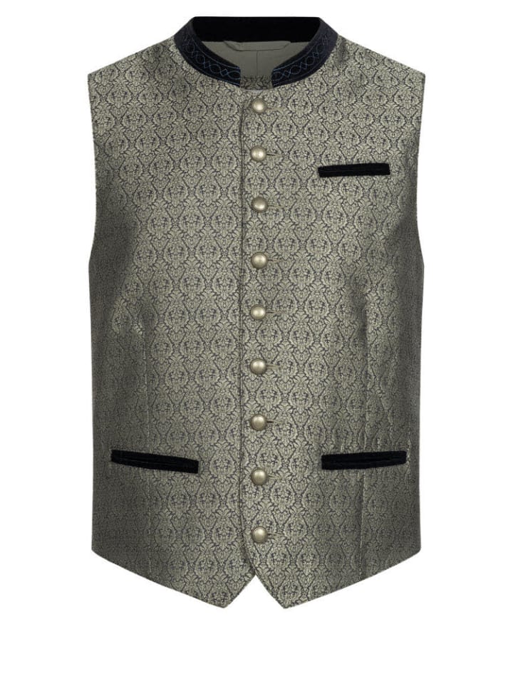 

Nübler Традиционный жилет Enno синего цвета