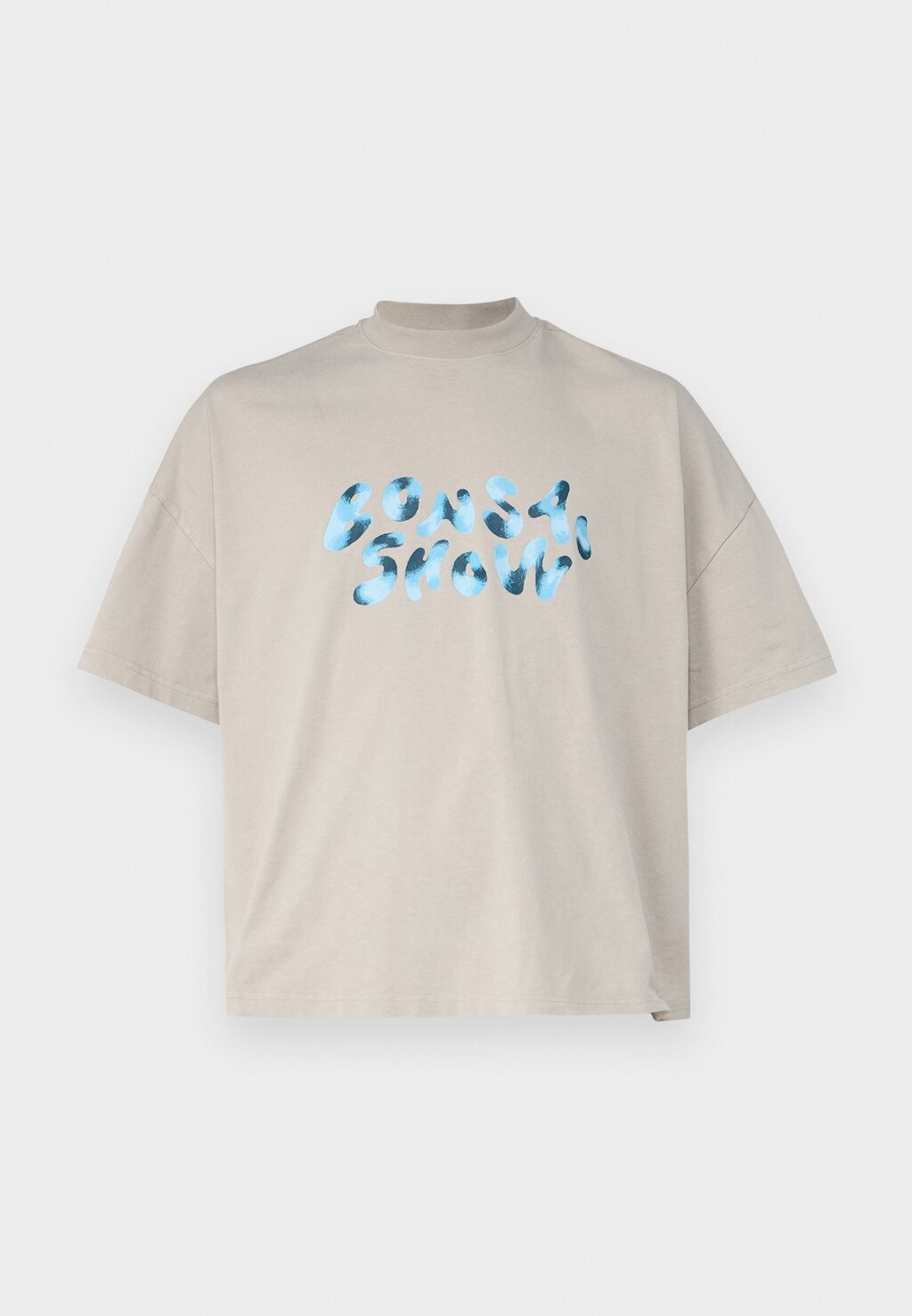 

Футболка с принтом OVERSIZE FIT TEE UNISEX Bonsai, серый
