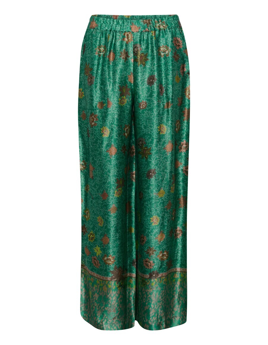 

Тканевые брюки Cream Wide leg Pants Pilou, зеленый