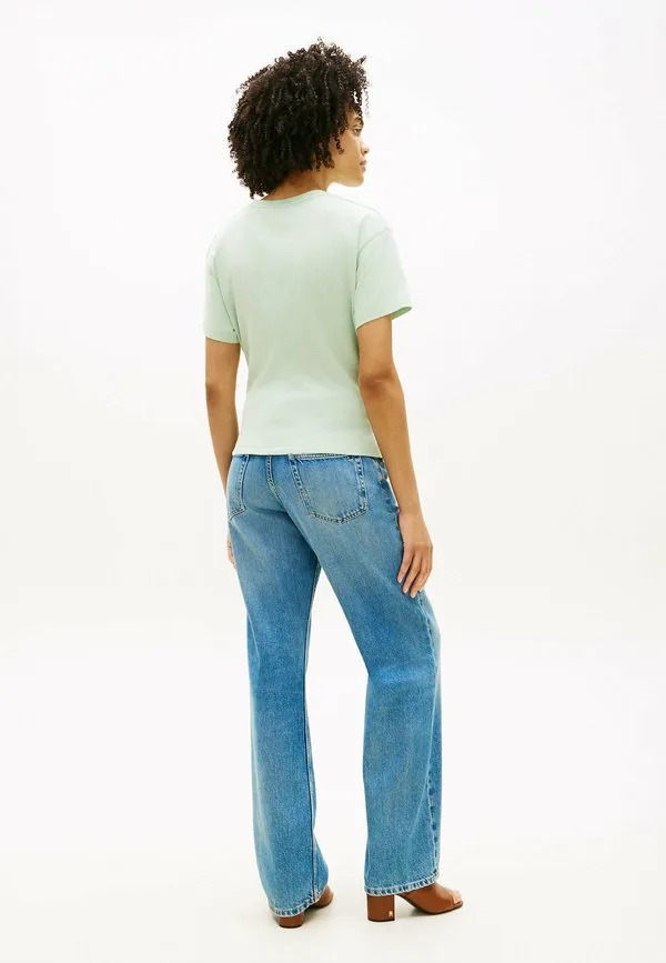 Футболка с принтом в виде узла co slub knot tee print Tommy Hilfiger, Gentle Jade — фото 3