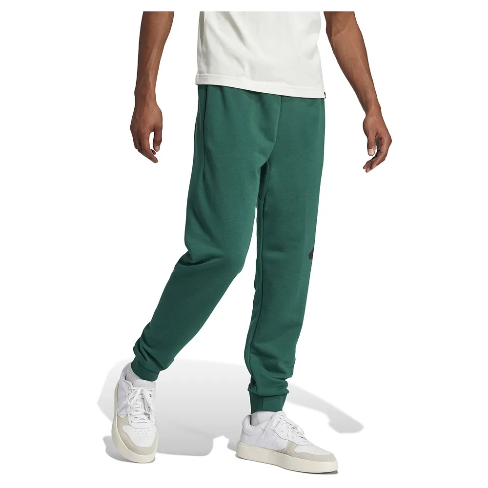 Джоггеры adidas Essentials Big Logo French Terry, зеленый — фото 4