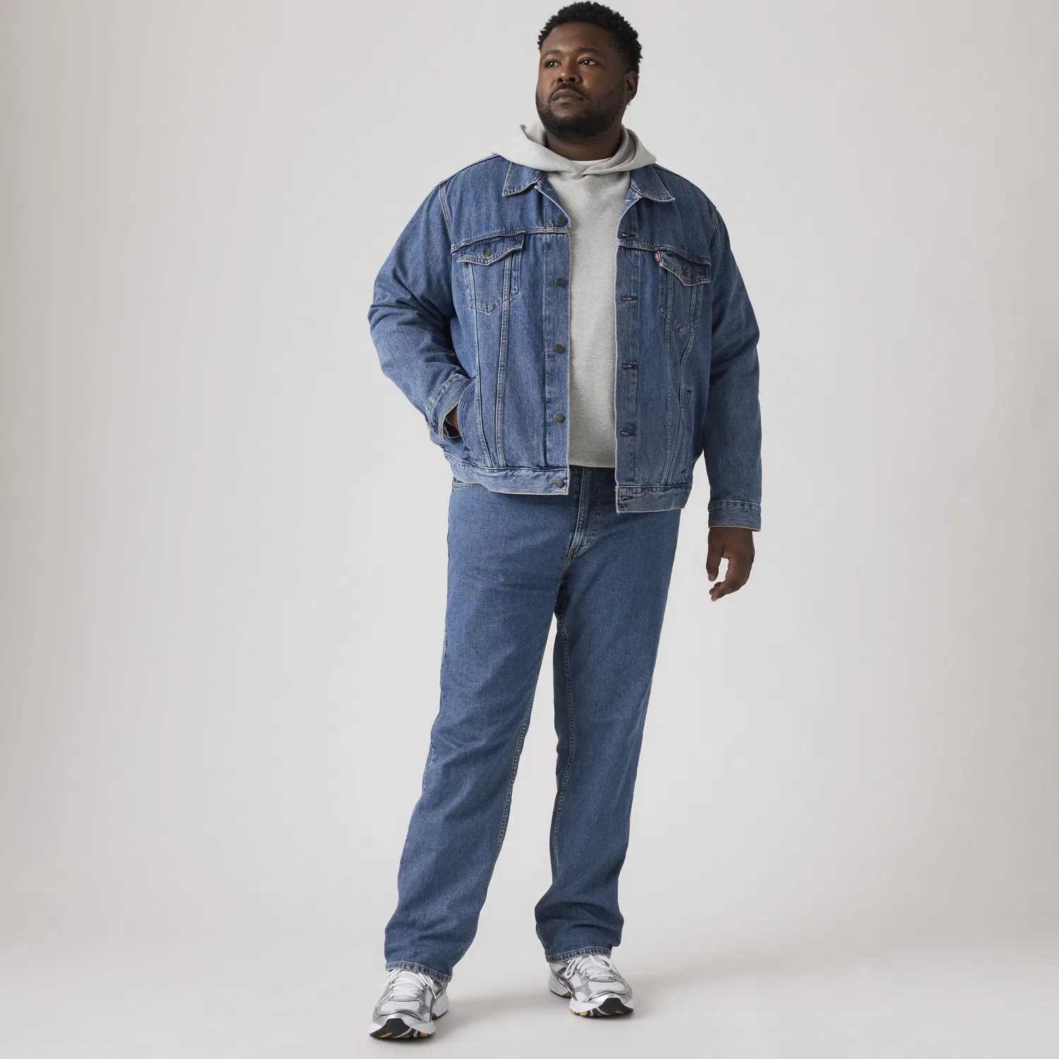 Мужские джинсы прямого кроя 559 (большие размеры) Levi's, Medium Wash
