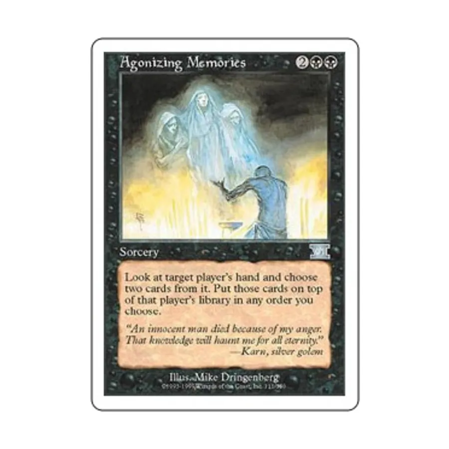 

CCG Мучительные воспоминания (U), MTG - 6th Edition (Classic)