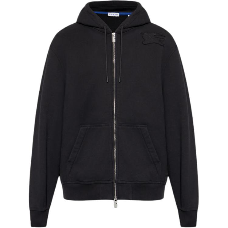 

Burberry Толстовка с нашивкой рыцаря-всадника, Black
