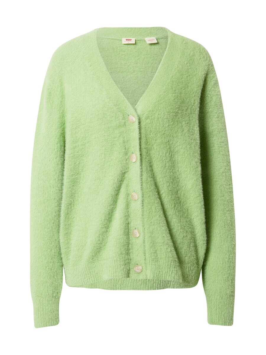 

Вязаный кардиган LEVI'S Knit Cardigan Dad Cardigan, светло-зеленый