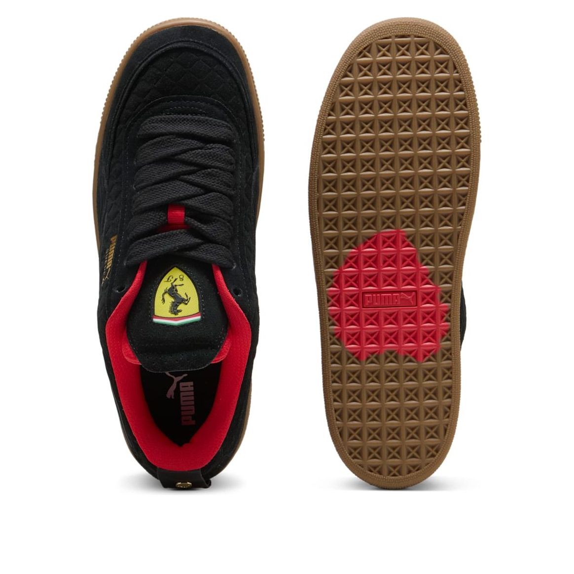 Puma Scuderia Ferrari Suede XL 'Black' — фото 3