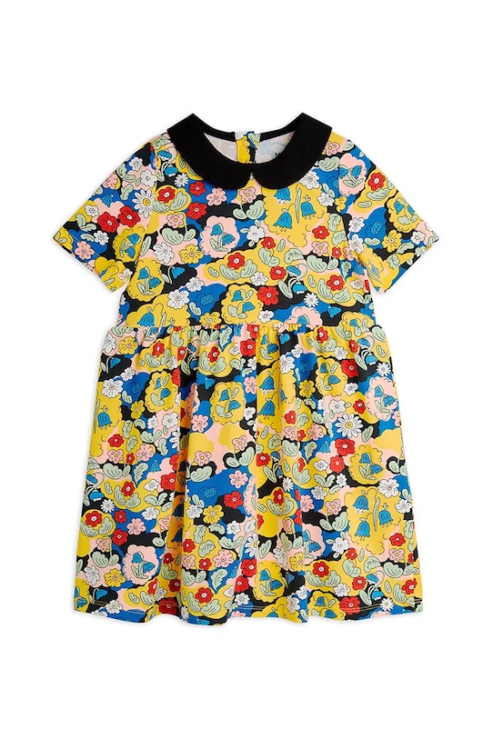 

Детское платье Flowers Mini Rodini, желтый