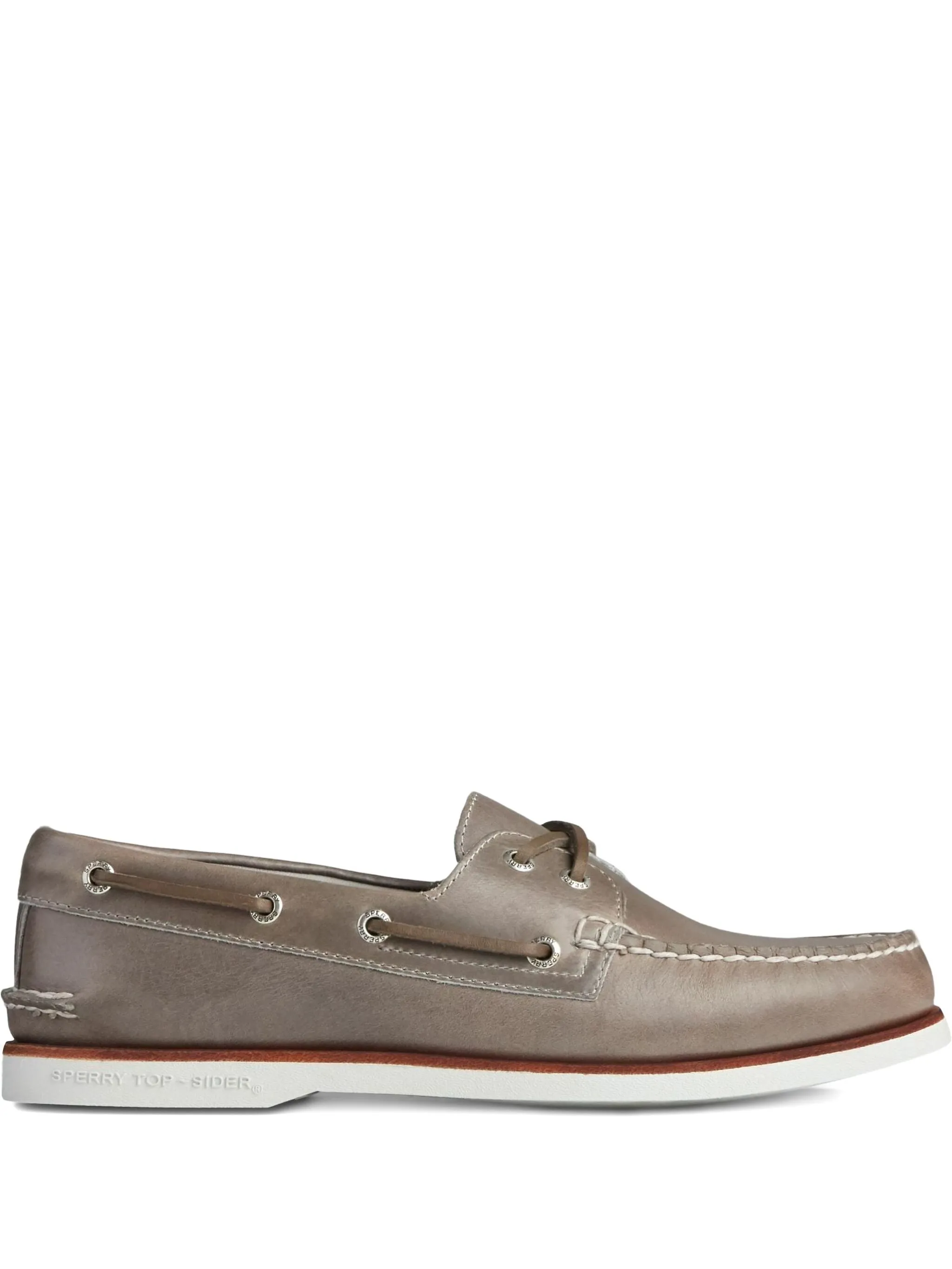 

Кожаный топсайдеры Sperry Top-Sider, серый