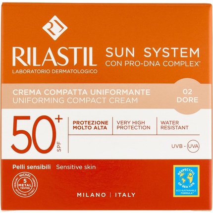 Компактный крем Spf50+ #Dore - Солнцезащитный крем с высокой степенью защиты Sun System — фото 2