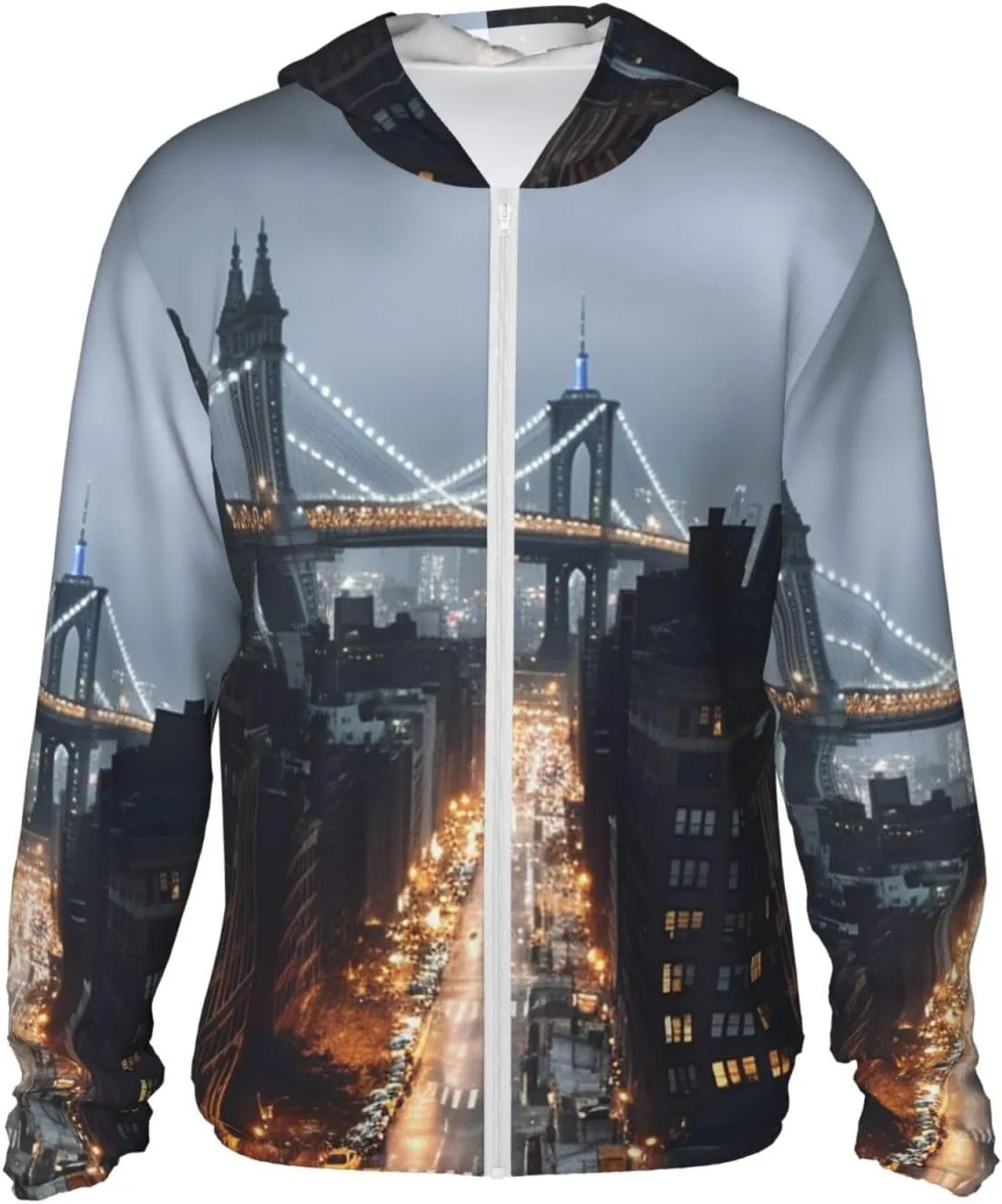 

Мужская толстовка с защитой от солнца UPF 50+ New York City DWVTSLH