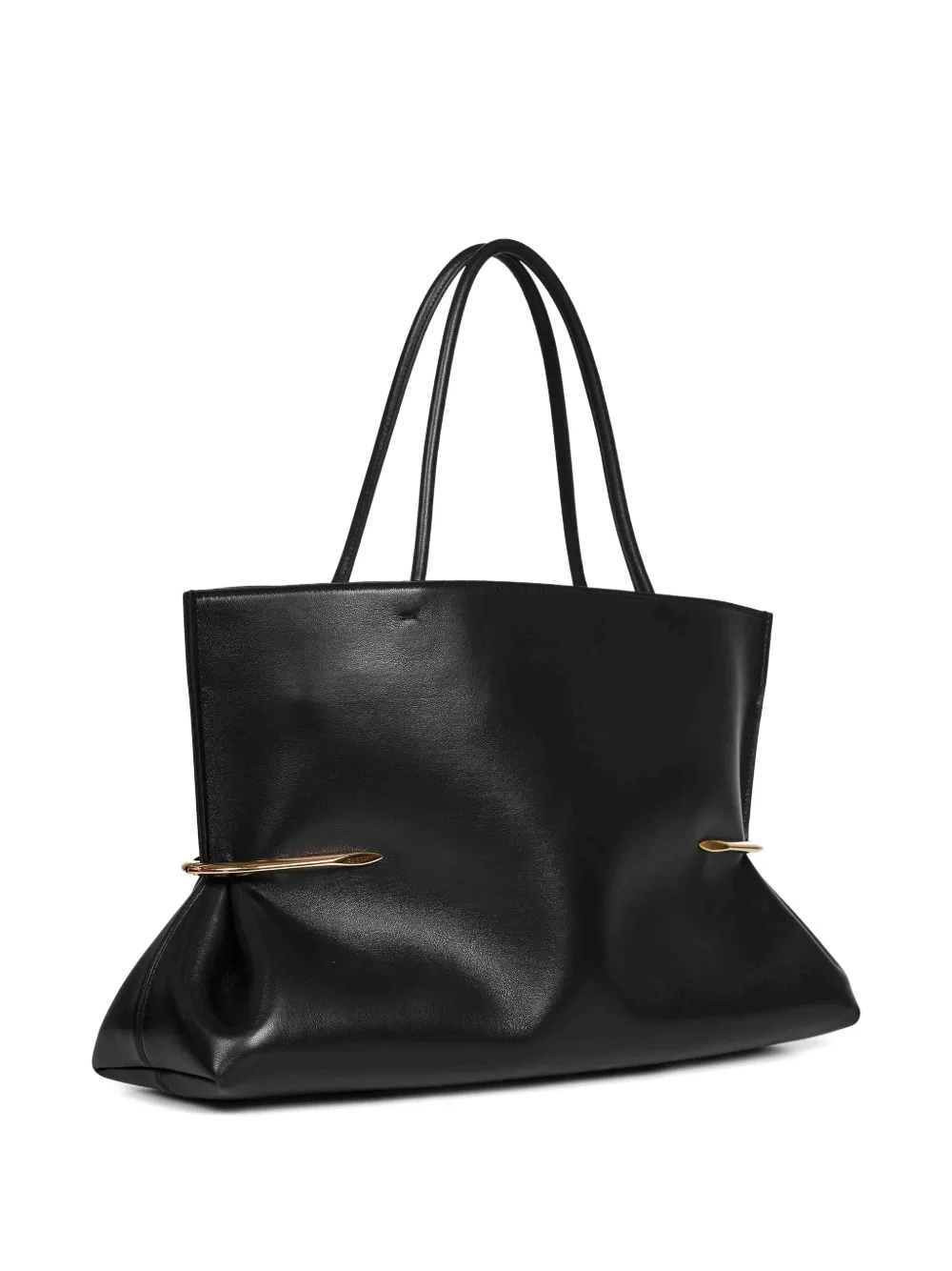 Сумка-тоут с двумя металлическими ручками Givenchy, черный — фото 3