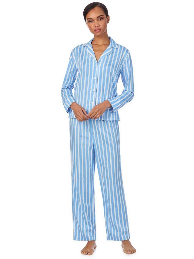 

Комплект пижамы Lauren Stripe Shirt Long Ralph Lauren, Blue/Multi