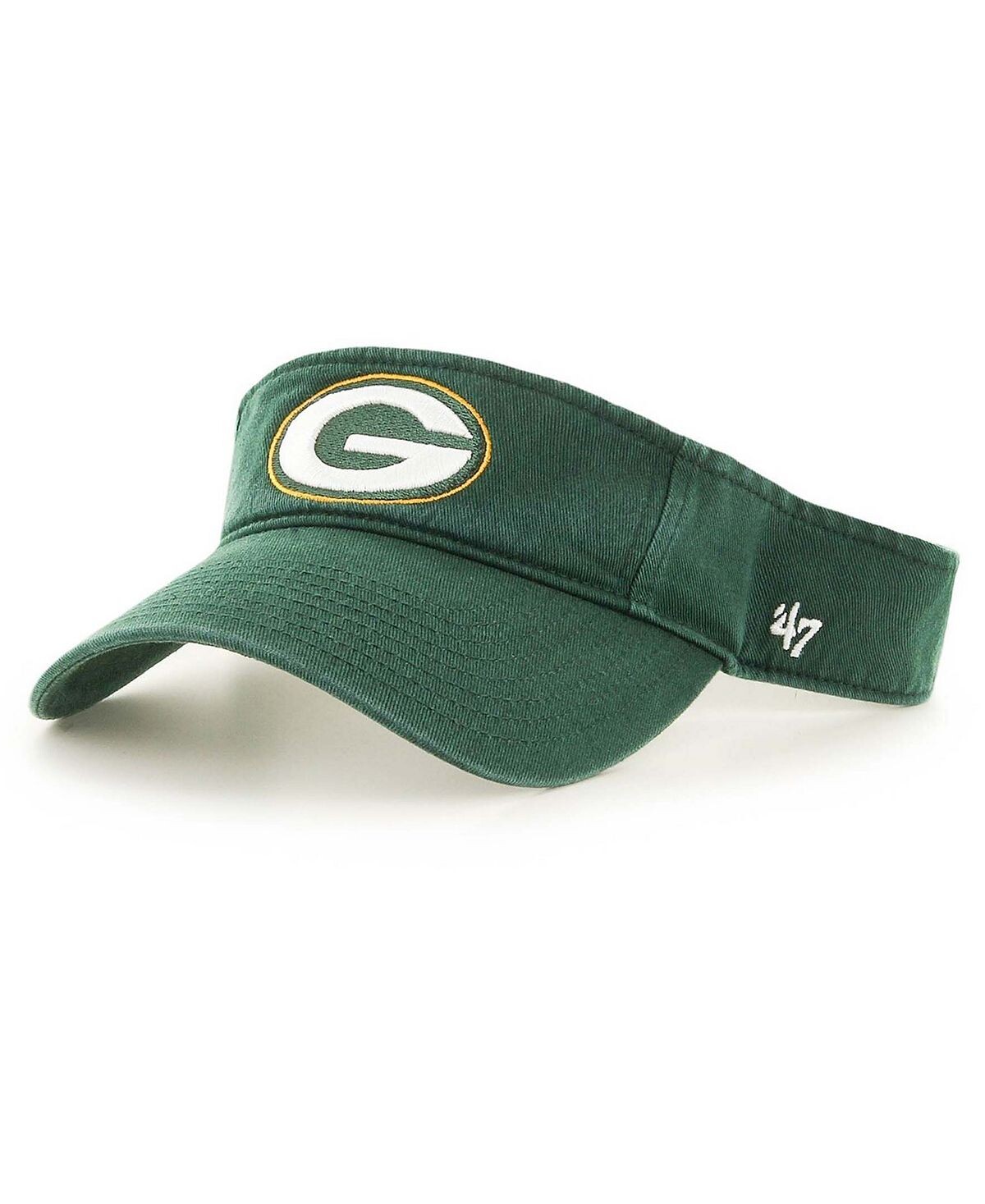 

Мужские зеленые кроссовки Green Bay Packers Clean Up Visor '47 Brand, Зеленый, Мужские зеленые кроссовки Green Bay Packers Clean Up Visor '47 Brand