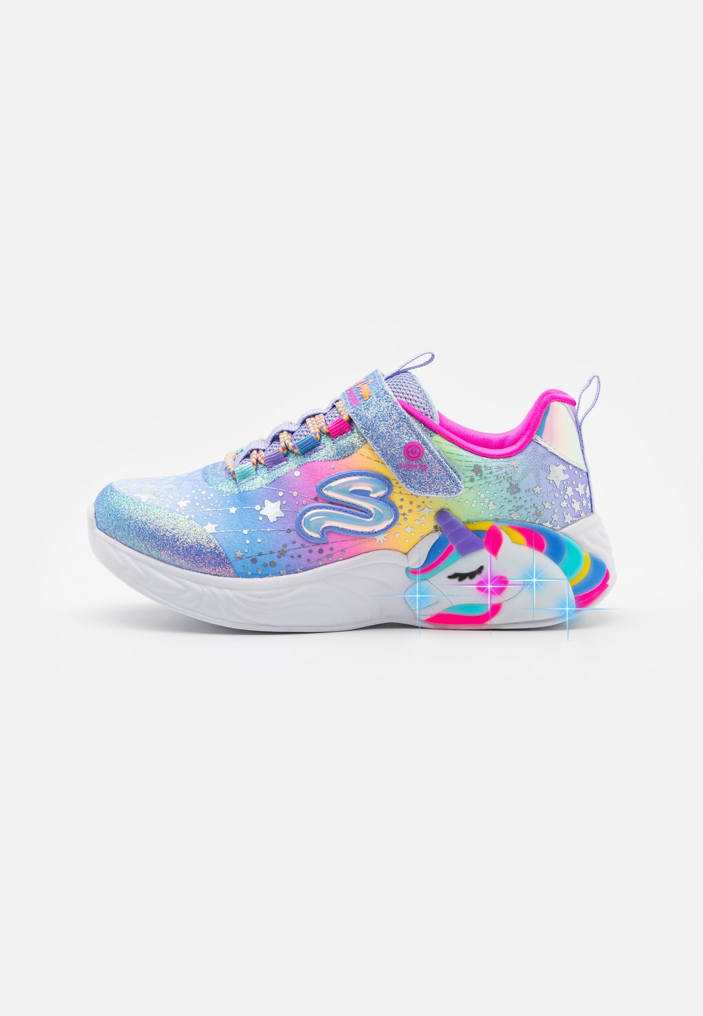 

Кроссовки низкие UNICORN DREAMS Skechers, цвет blue/multi-coloured