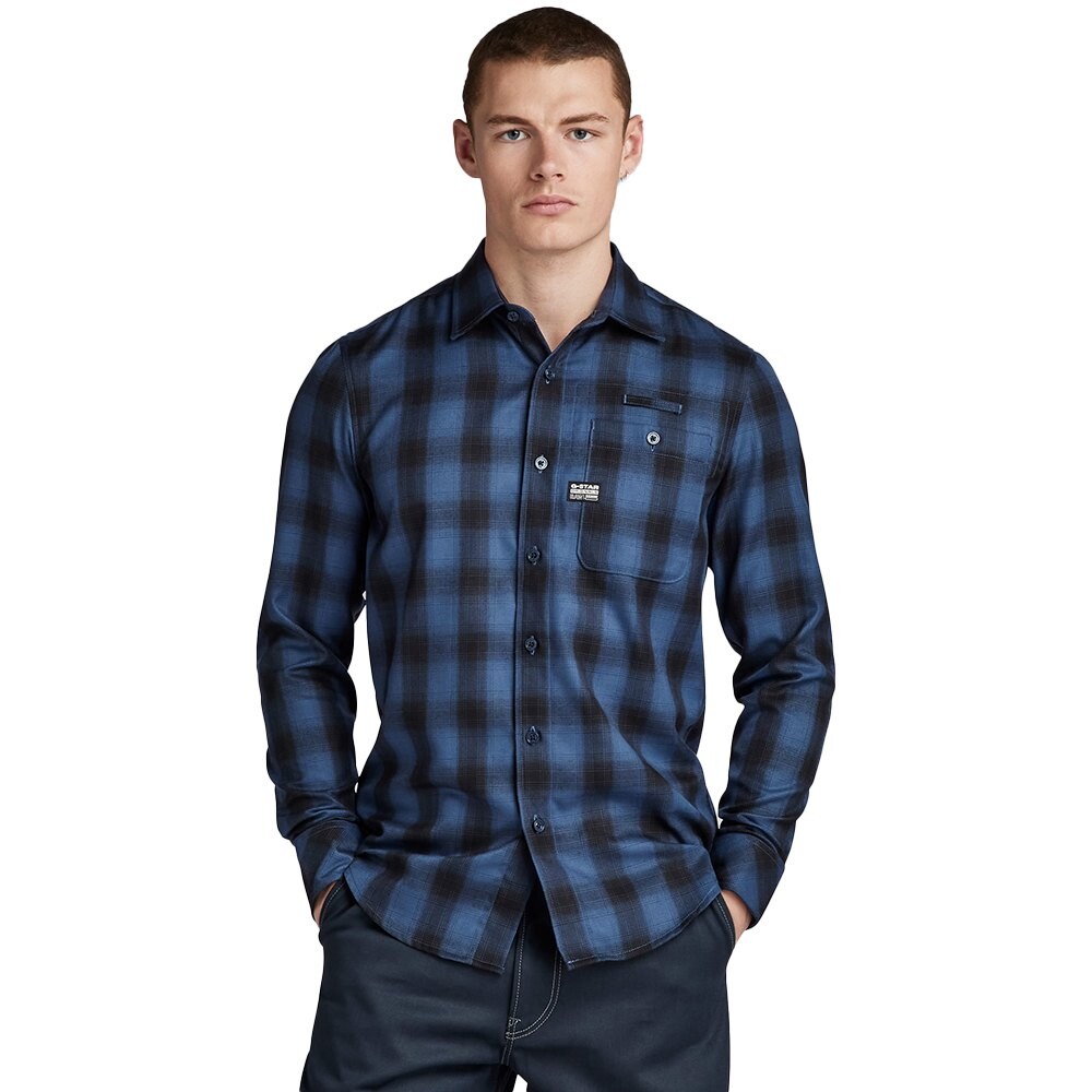 

Рубашка G-Star Bristum 20 Slim Fit, синий