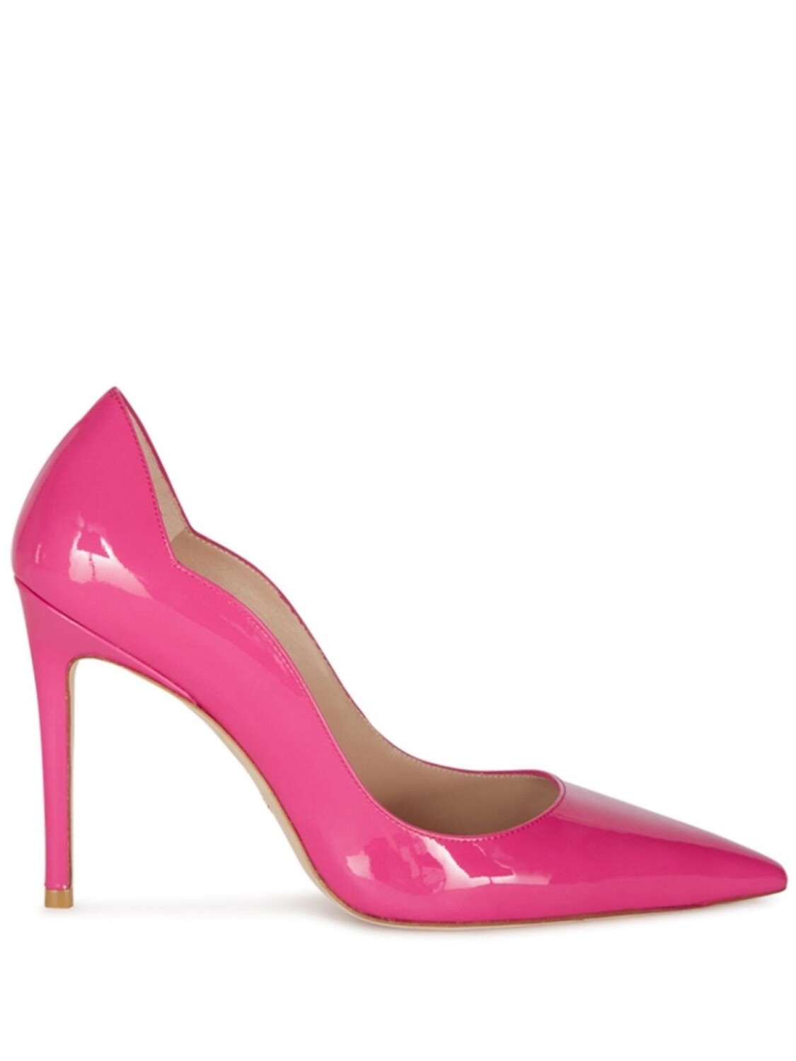 100-мм туфли Dorsay Stuart Weitzman, розовый