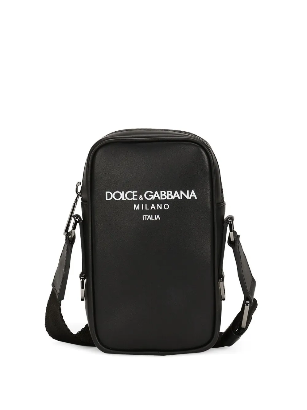 

Сумка на плечо с логотипом DOLCE & GABBANA, черный