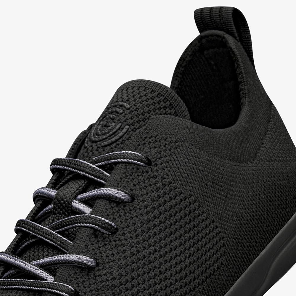 Спортивные кроссовки GROUNDIES Active Knit Barefoot Shoes для мужчин- легкие кроссовки с широким носком, подкладкой из микрофибры и нескользящей подошвой, черный — фото 4
