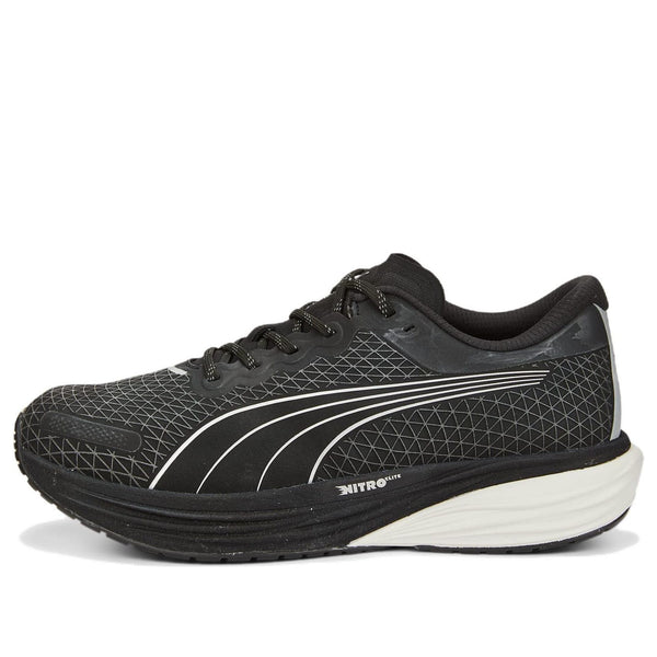 

Кроссовки deviate nitro 2 wtr 'black metallic silver' Puma, черный