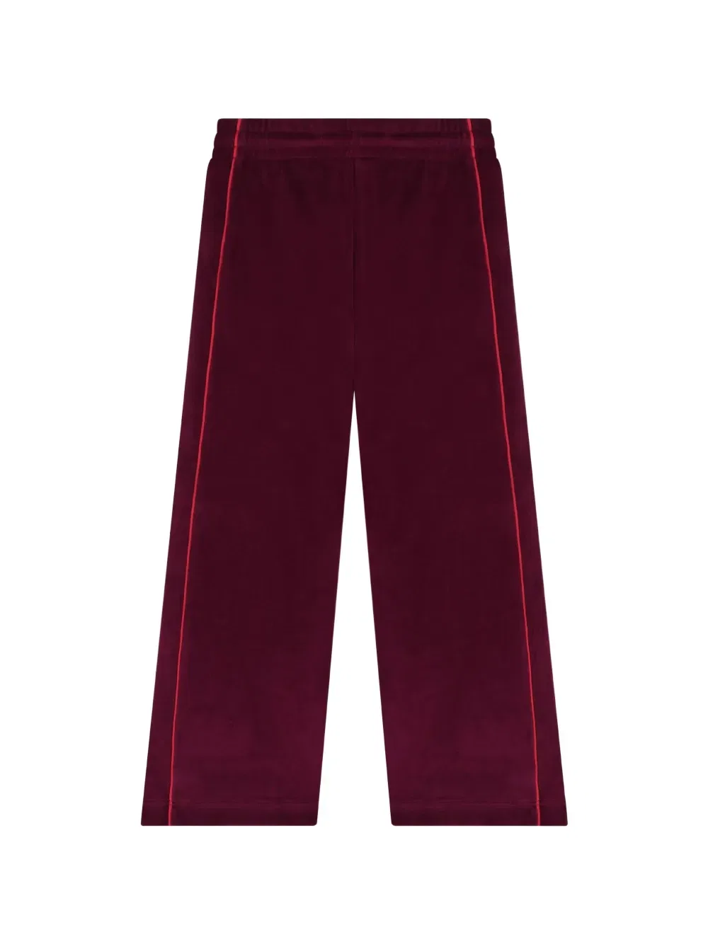Спортивные брюки с завязками и логотипом Calvin Klein Kids, красный — фото 2