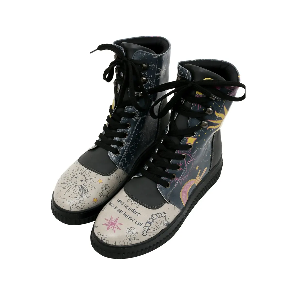 Ботинки на шнуровке DOGO "Women's Future Boots Explore 36 Women's Future Boots Vegan Dam", Vegan, синий — фото 2