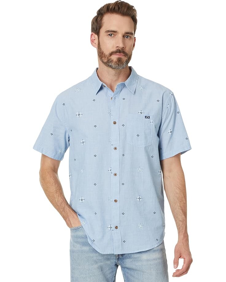 

Рубашка Billabong Sundays Mini Woven, цвет Smoke Blue