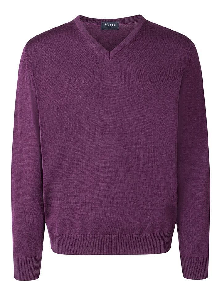 

Maerz Muenchen Шерстяной свитер сливового цвета