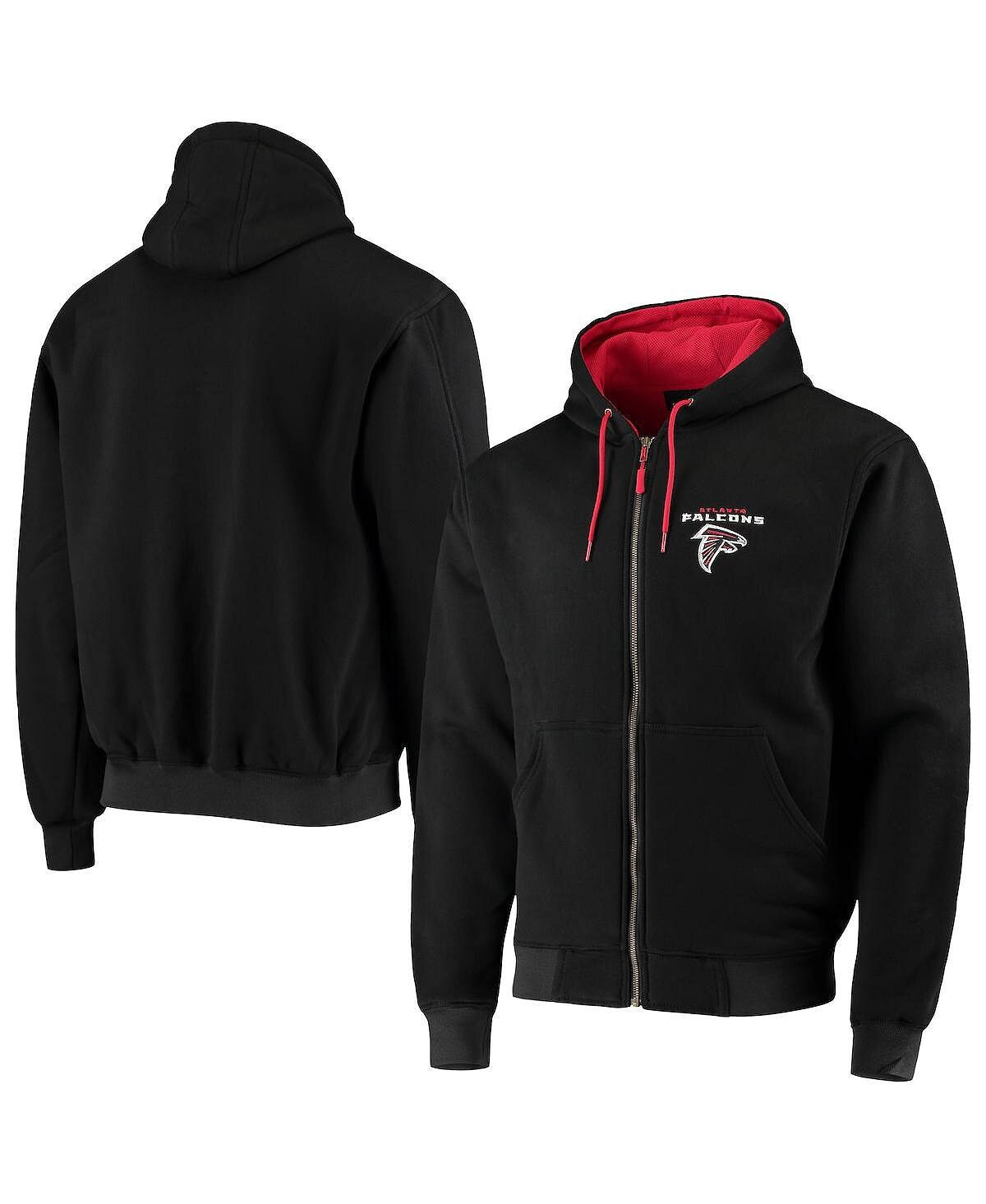 

Мужская черная толстовка с молнией во всю длину на термоподкладке Atlanta Falcons Craftsman Dunbrooke, Черный, Мужская черная толстовка с молнией во всю длину на термоподкладке Atlanta Falcons Craftsman Dunbrooke