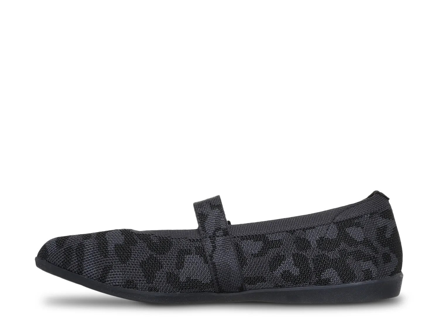 Балетки Skechers Cleo Walk Runway Hit Mary Jane Flat, Black/Grey Camo Print — фото 2