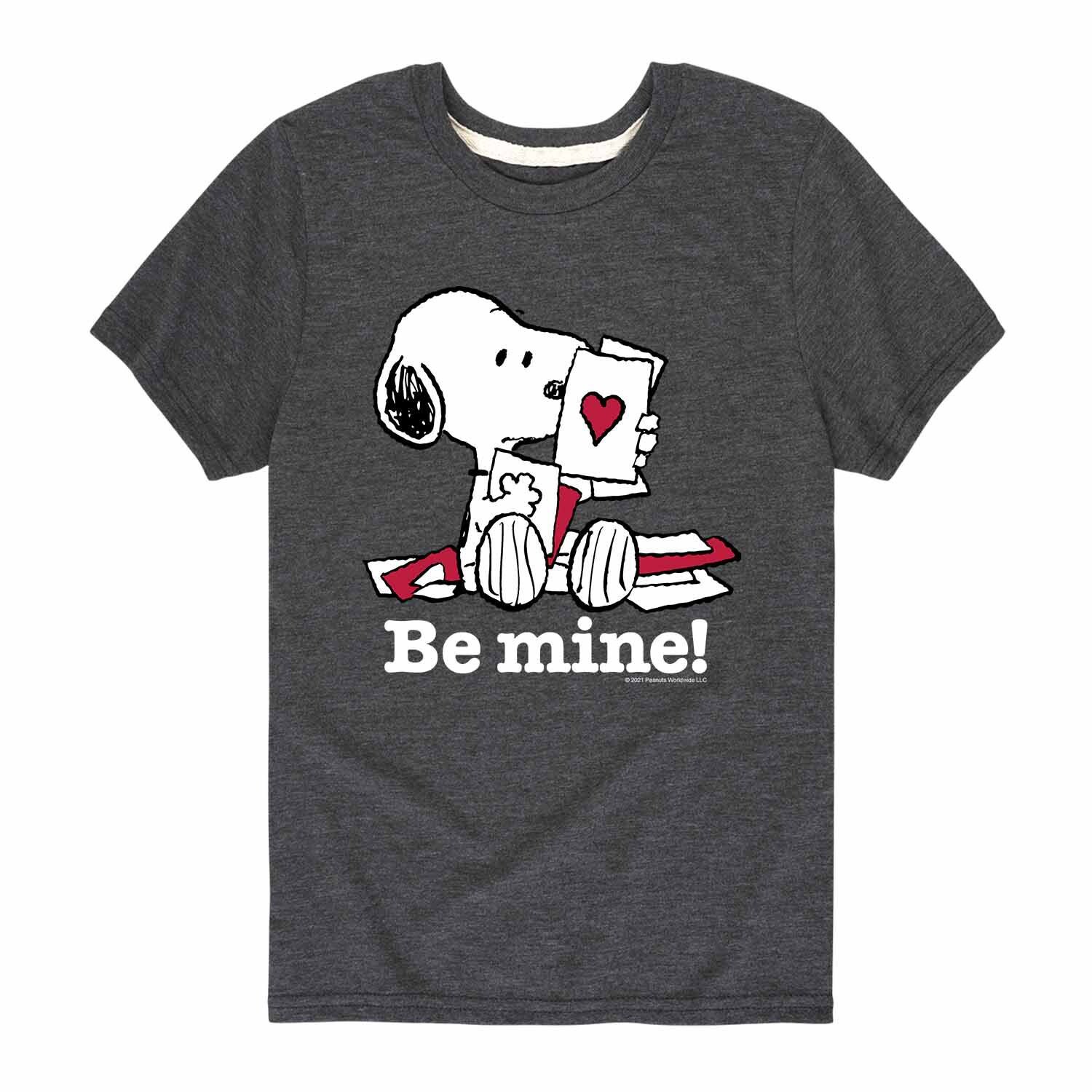

Футболка с рисунком Peanuts Valentine's Be Mine для мальчиков 8–20 лет Licensed Character