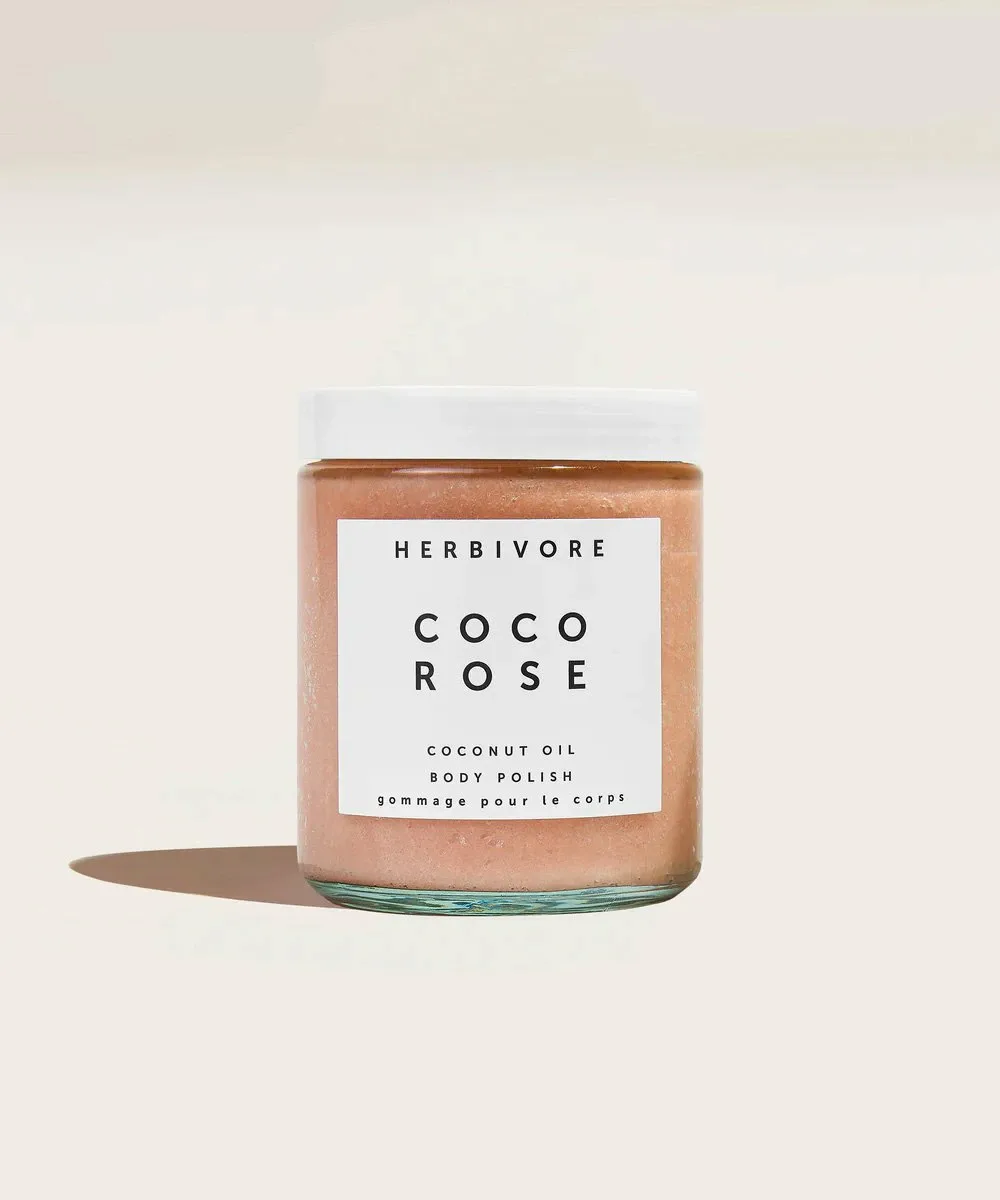 Kokoroz Body Scrub, органический, растительного происхождения, веганский Herbivore Botanicals, ONE