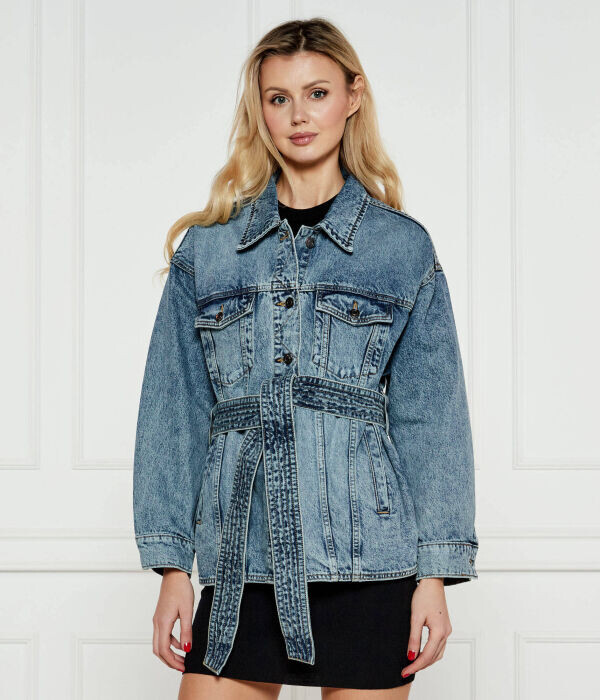 

Джинсовая куртка Hugo Icon 1 Relaxed Fit, синий