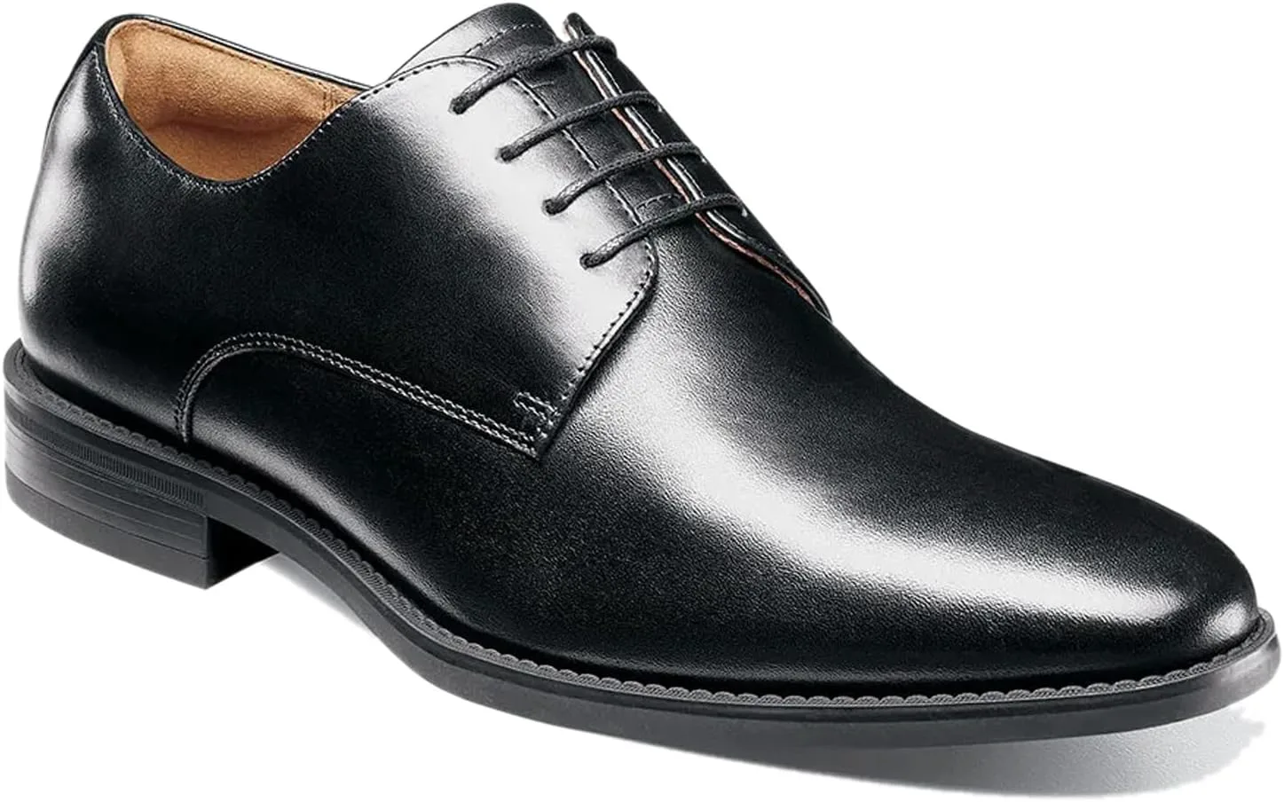 Мужские туфли Florsheim, Santucci с простым носком Oxford, черный — фото 2