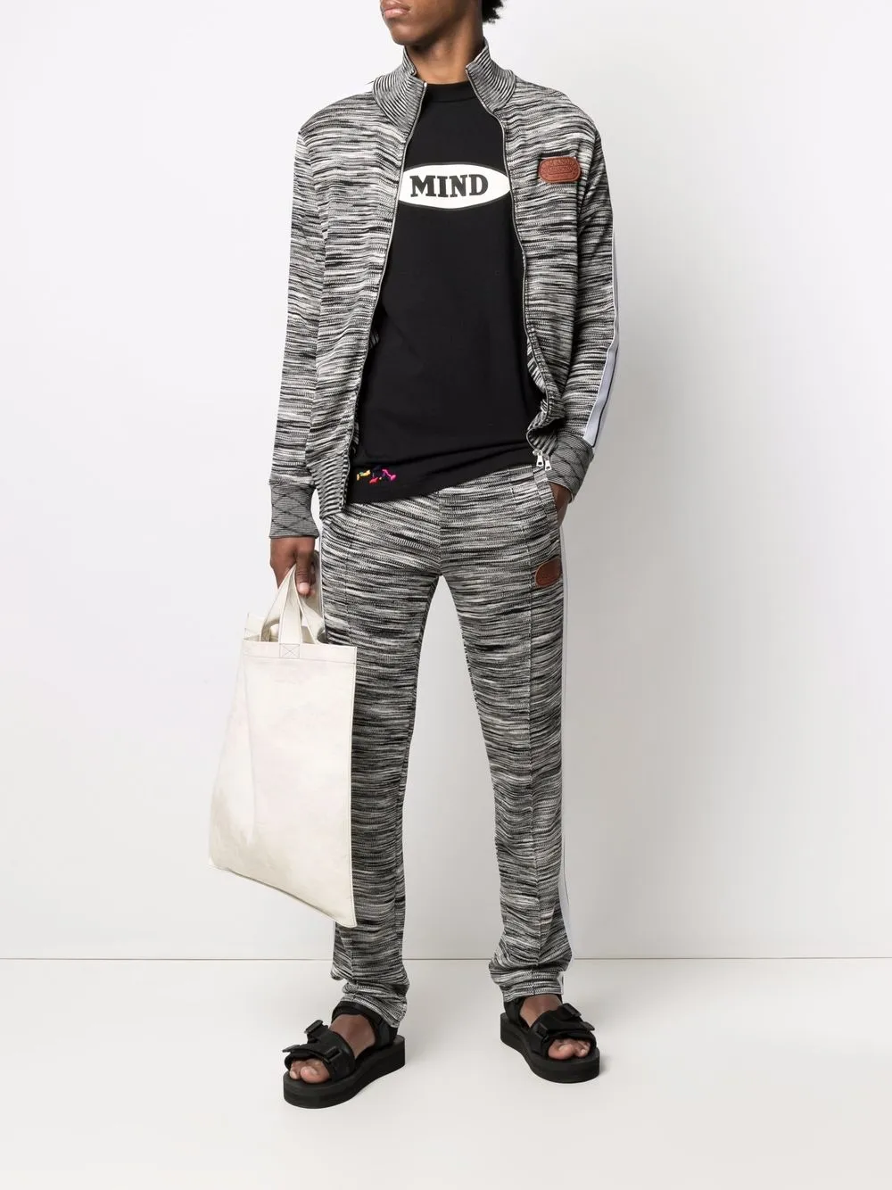 Спортивная куртка из коллаборации с Missoni PALM ANGELS, черный — фото 2
