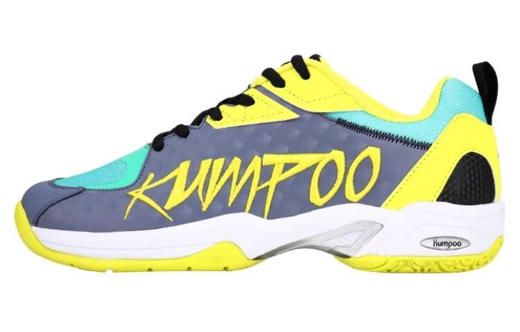 

Кроссовки KUMPOO Badminton Shoes Unisex Low-top, серый/желтый