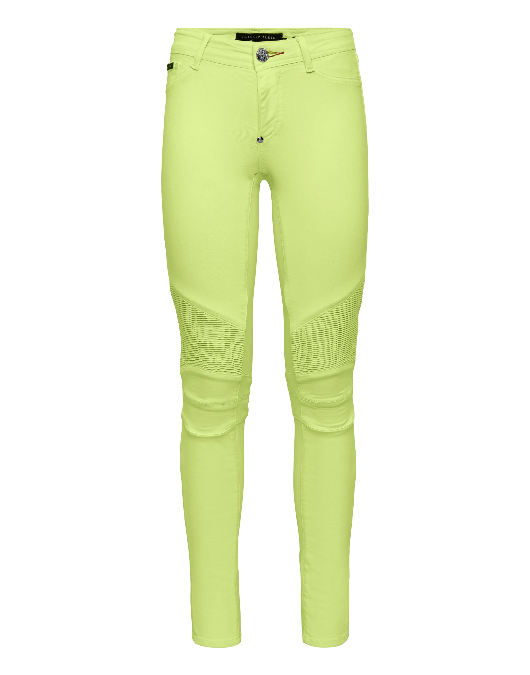 

Джинсы женские PHILIPP PLEIN, цвет yellow fluo