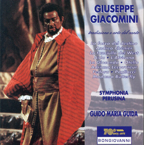 

CD диск Giacomini, Giuseppe: Arias: Andrea Chenier, Aida, Giaconda, Etc