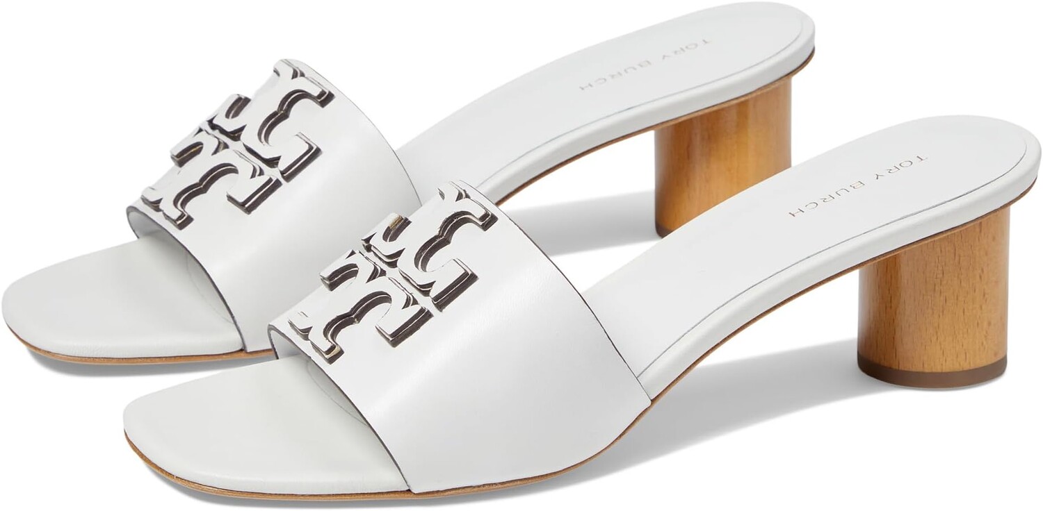 Босоножки Ines Mule Sandal 55 mm Tory Burch, цвет Gardenia