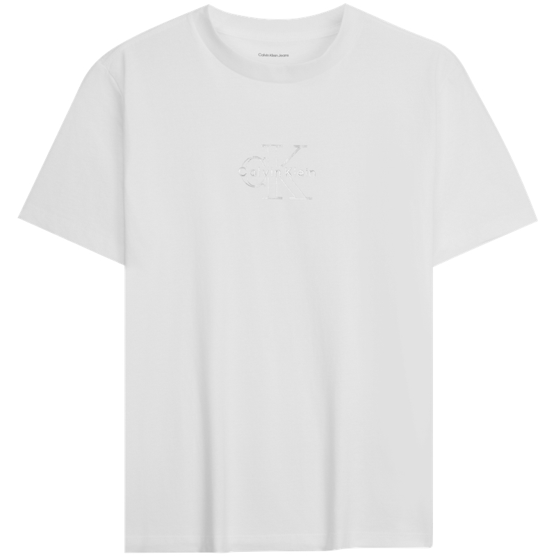 Calvin Klein Футболка YAA Moon White с круглым вырезом — фото 2