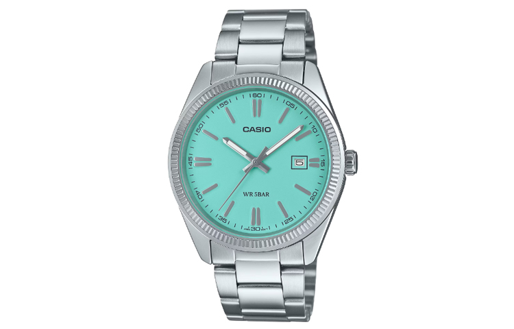 

Унисекс классические синие часы CASIO