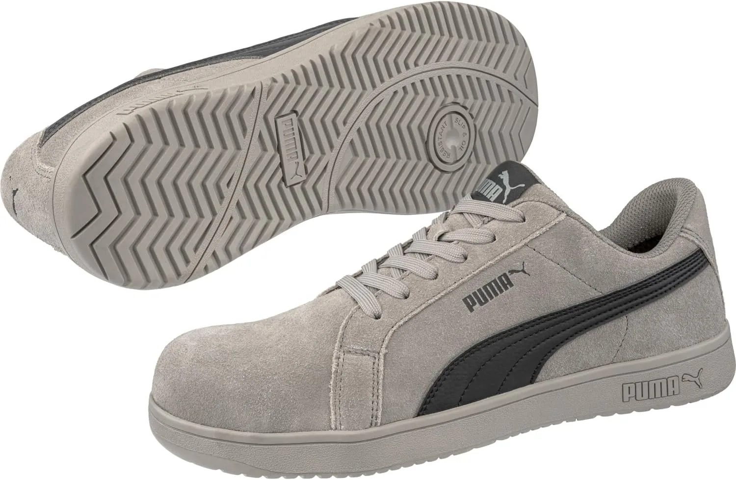 В продаже имеются мужские кроссовки PUMA Iconic Suede Low Oxford — фото 3