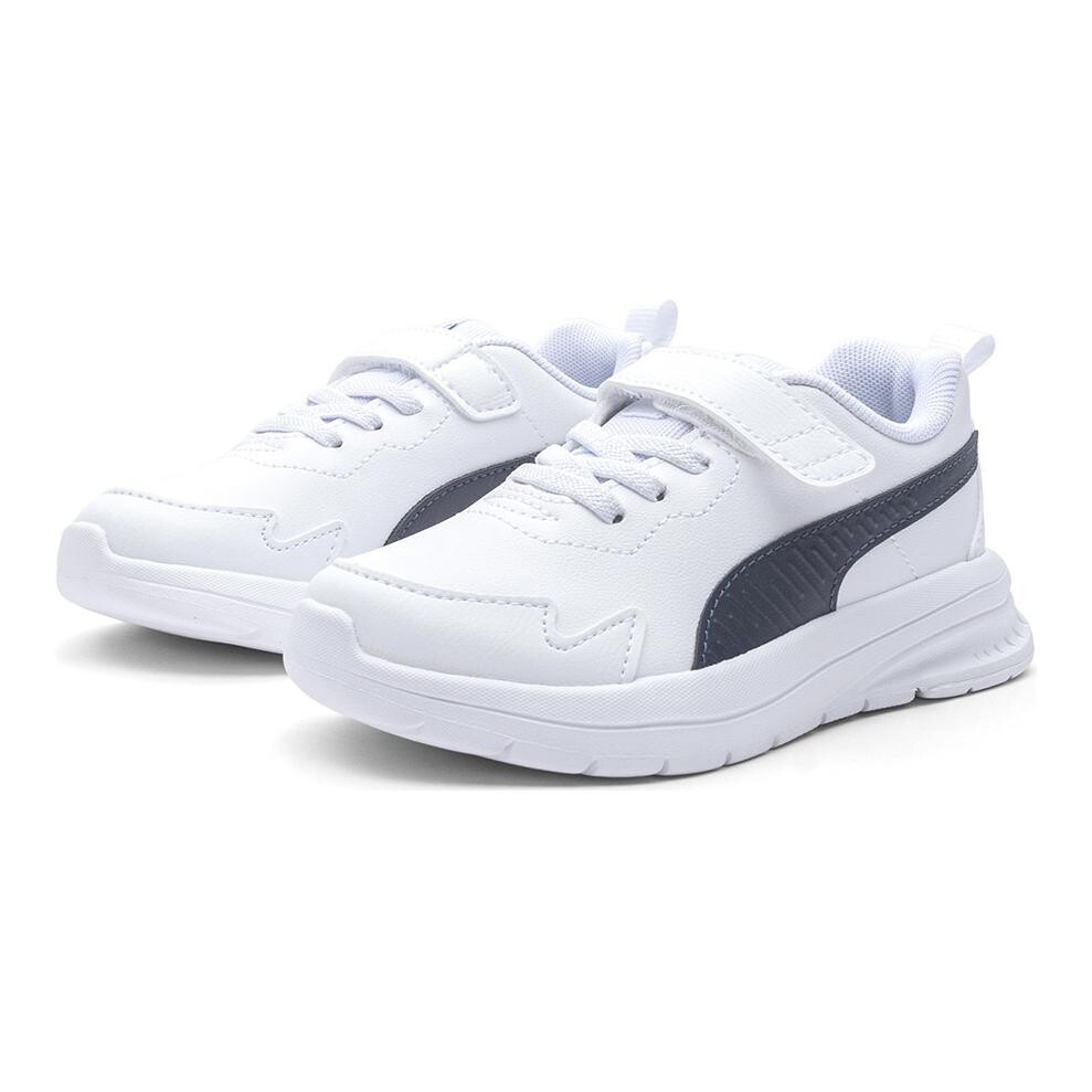 Кроссовки Puma Evolve Kids Lifestyle Shoes Kids Low-top Puma White - Navy Blue, синий — фото 3