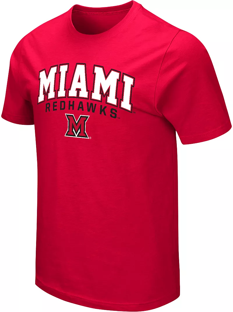 

Мужская красная футболка Colosseum Miami RedHawks