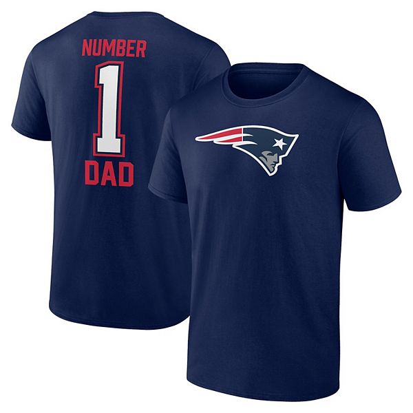 

Мужская футболка fanatics navy new england patriots ко дню отца Fanatics Brands - White Label