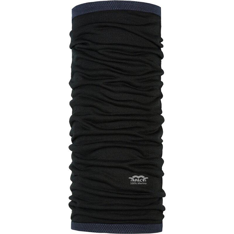 

Шарф из мериносовой шерсти Pro+ P.A.C., черный